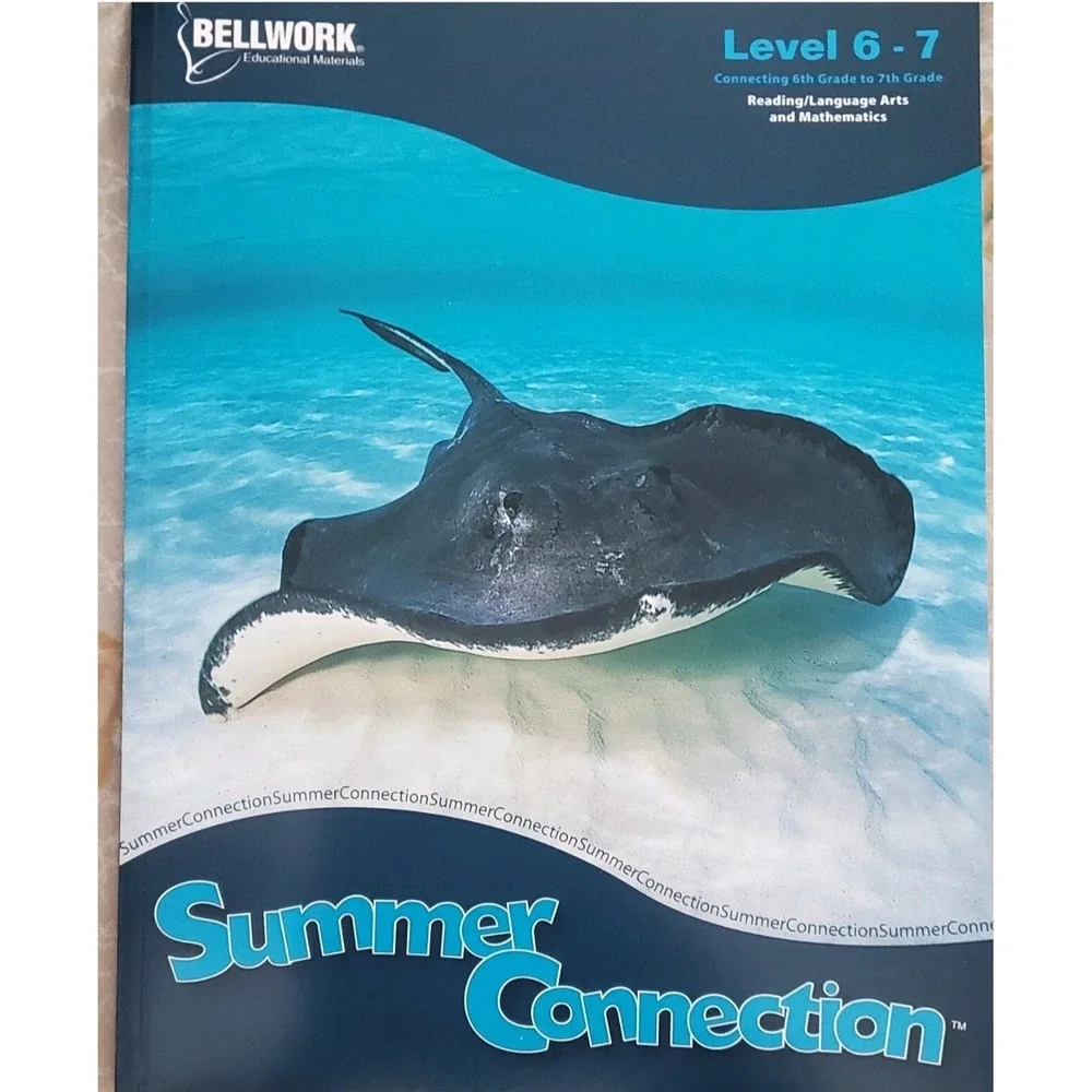 Summer Connection Book Transition From Grade 6‎ To 7 Homeschool By Bellwork Ed